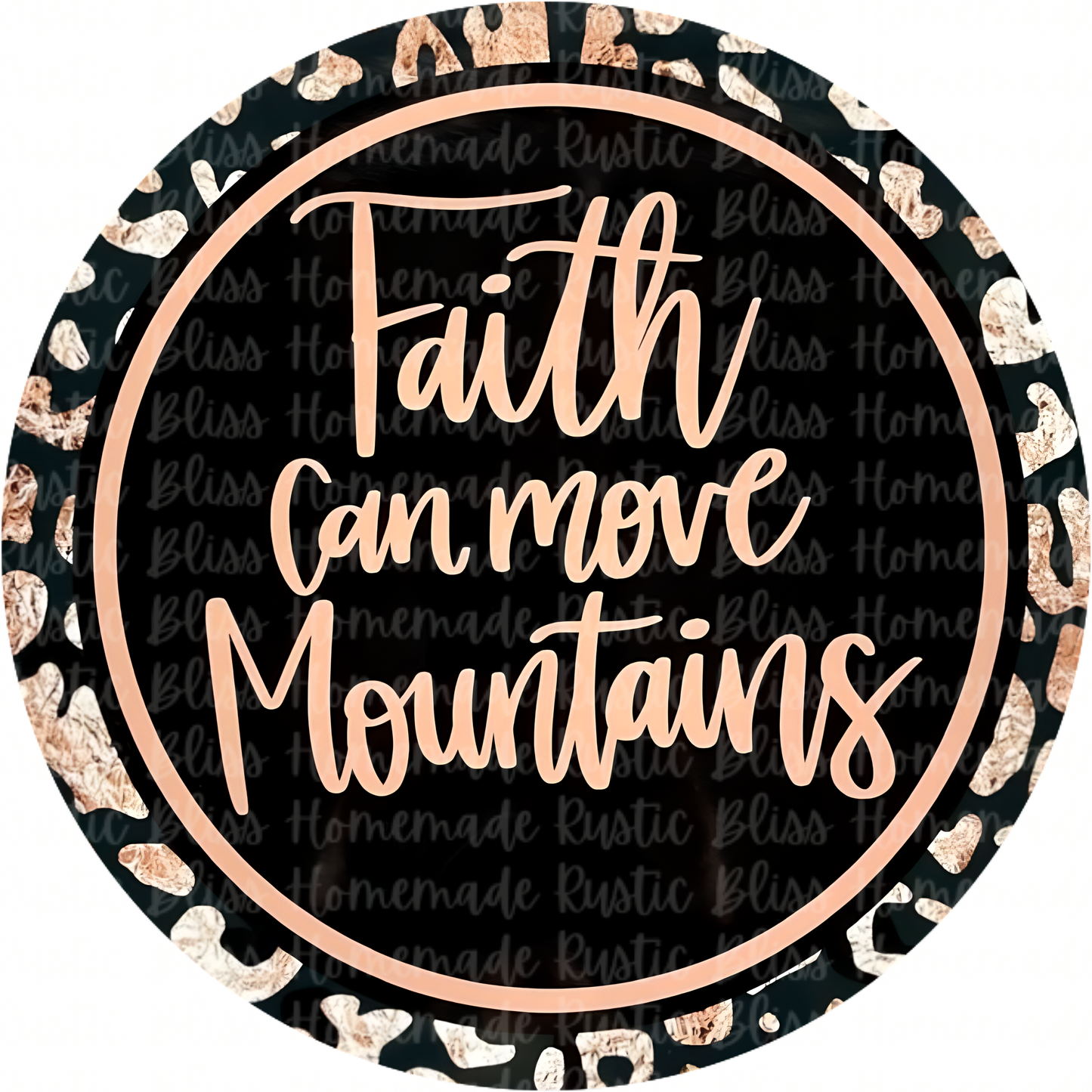 Faith Can Move Mountains