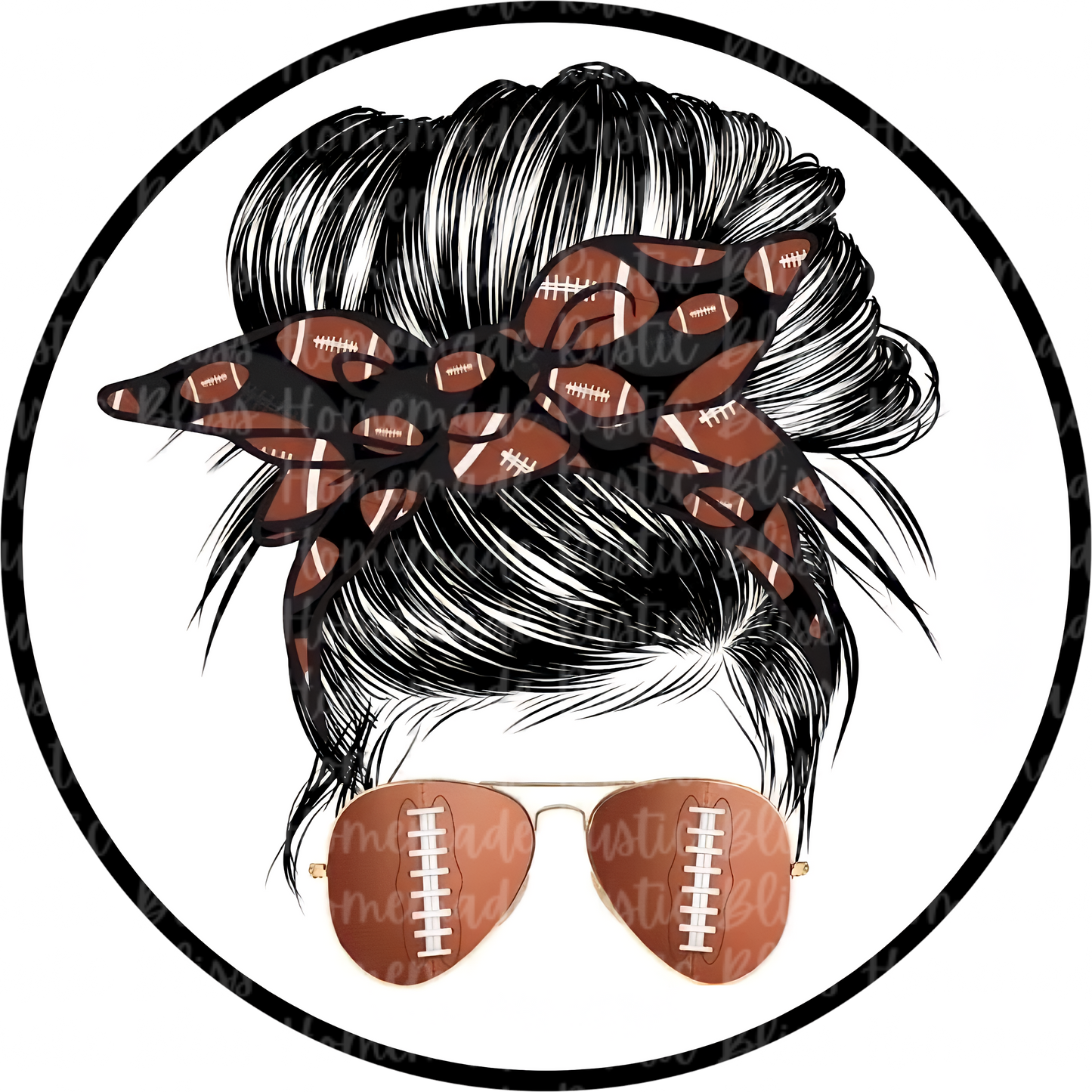 Football Mom Bun