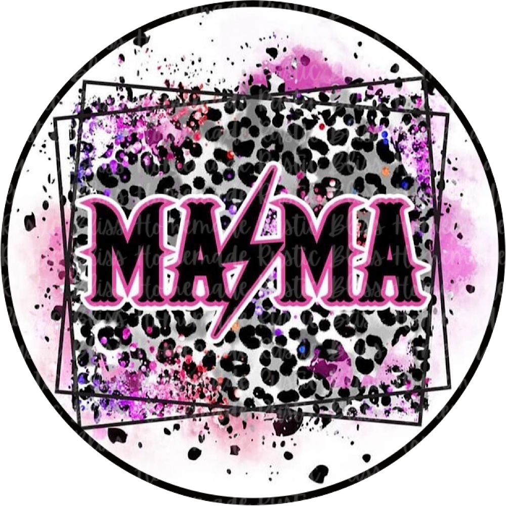 Purple Splatter Mama
