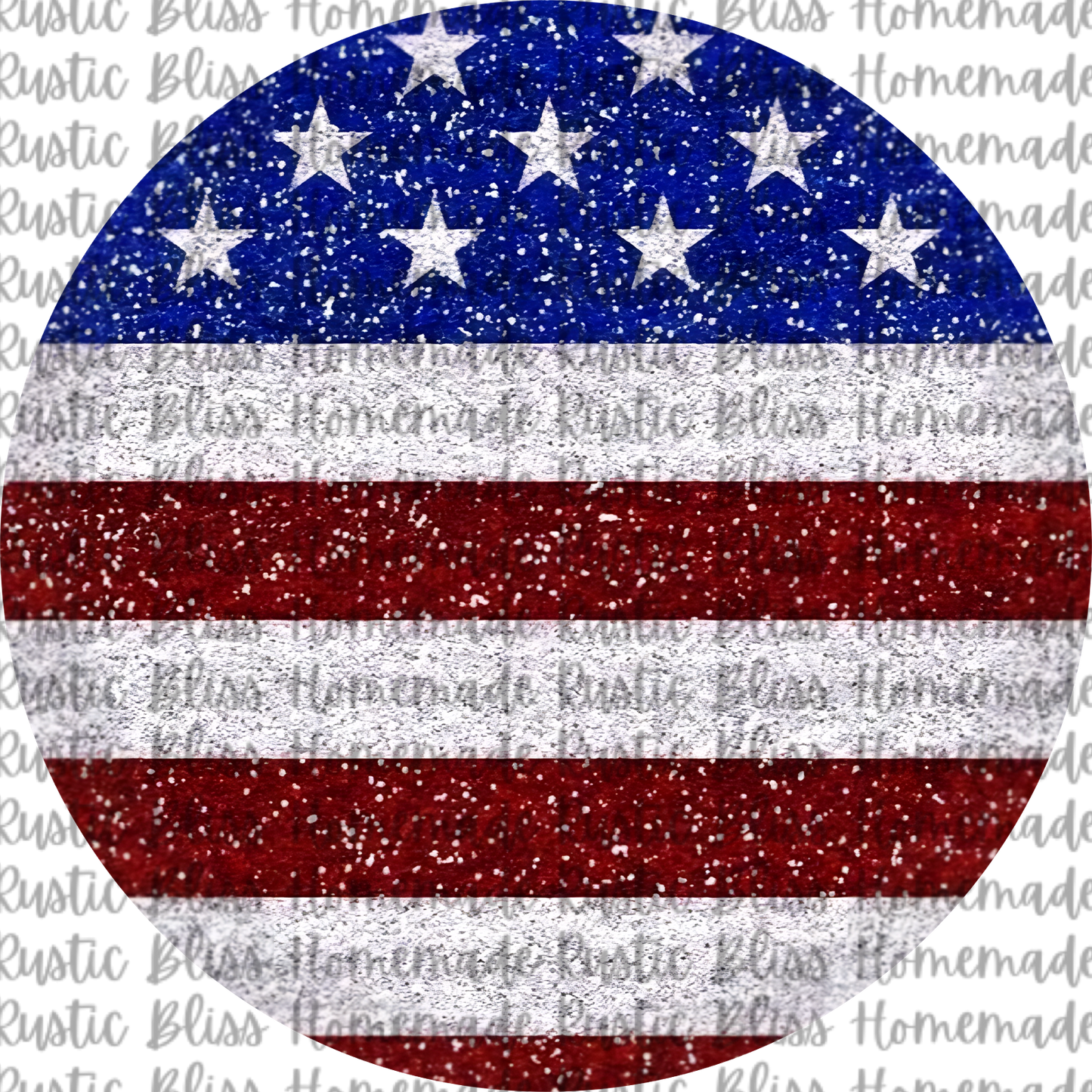 Glitter Flag