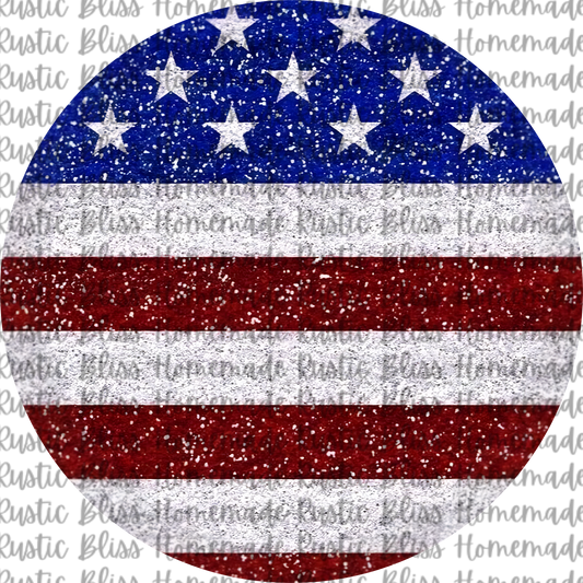 Glitter Flag