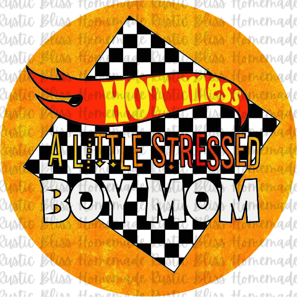 A Little Stressed Boy Mom