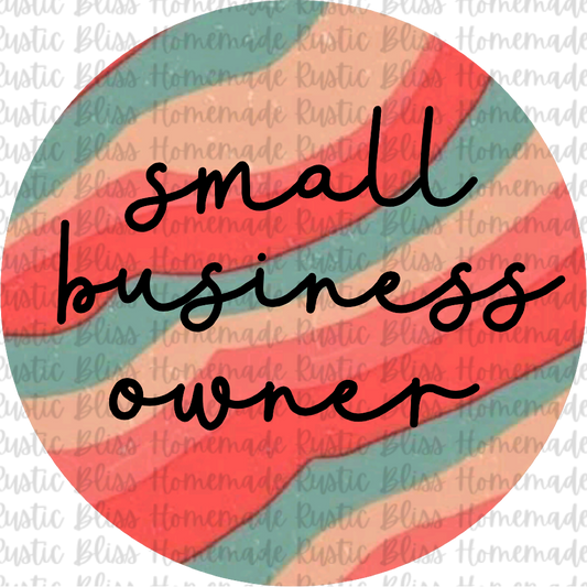 Small Business Owner Retro