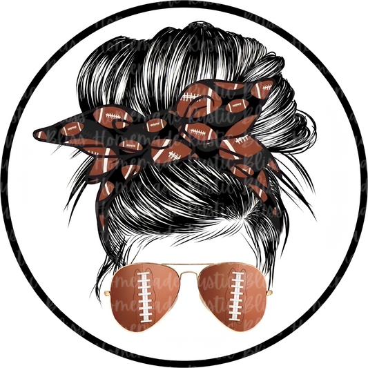 Football Mom Bun